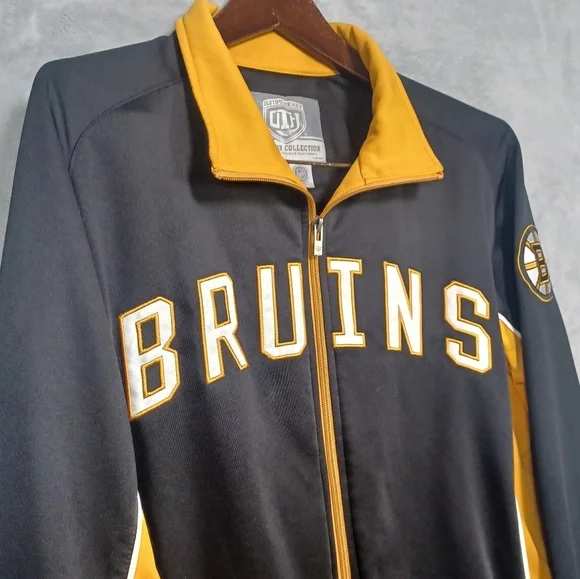 NHL Boston Bruins OTH Men's Causeway Collection Large Full Zip Fanwear Jacket - Picture 5 of 12
